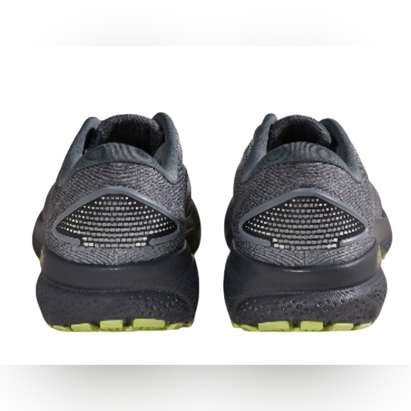 Brooks Ghost 16 in Grey/Lime tennis shoes sneakers Size Men’s 10 - Picture 7 of 11